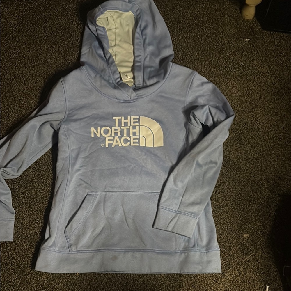 The North Face Light Blue Hoodie